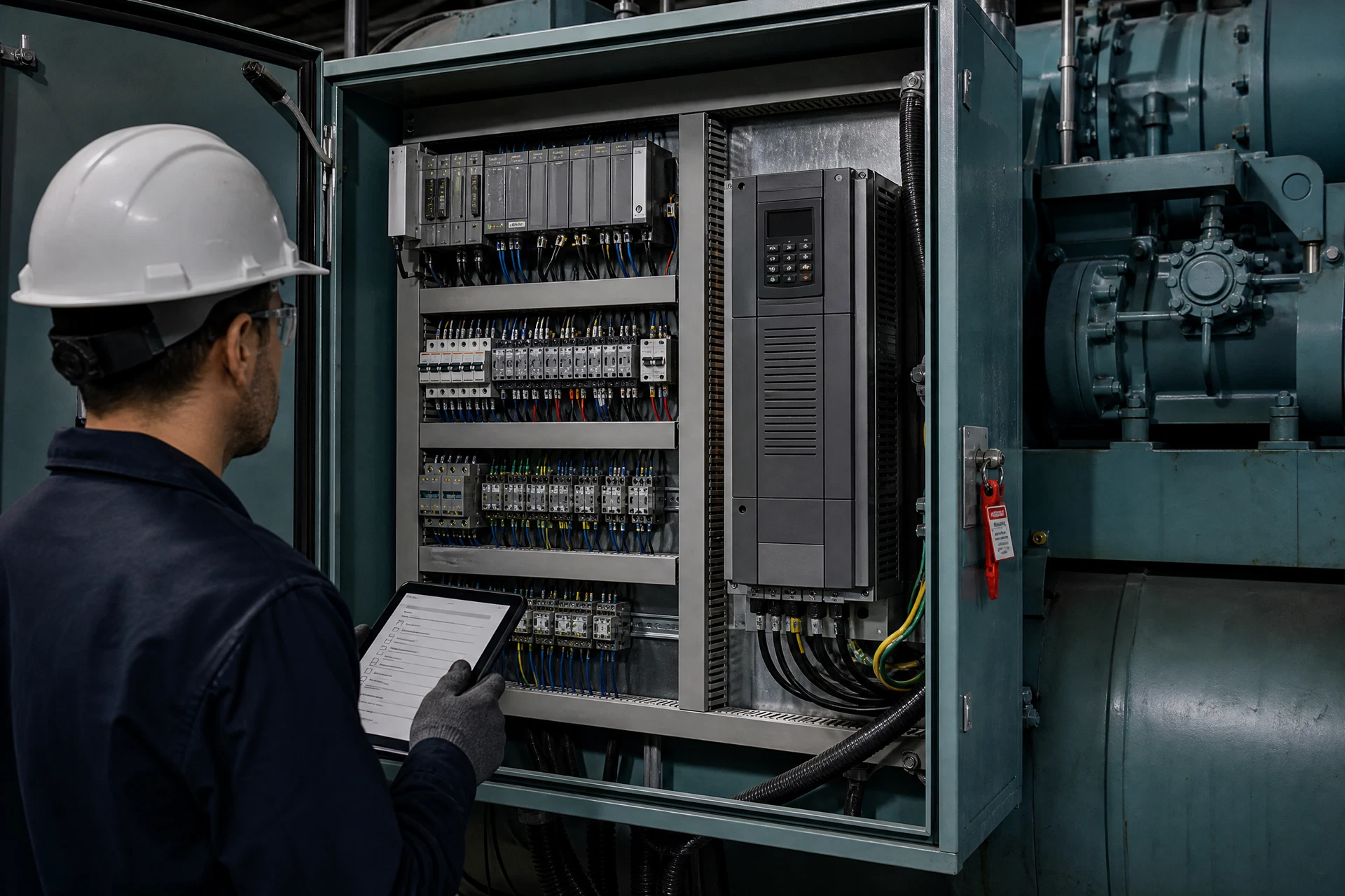 Industrial chiller field documentation