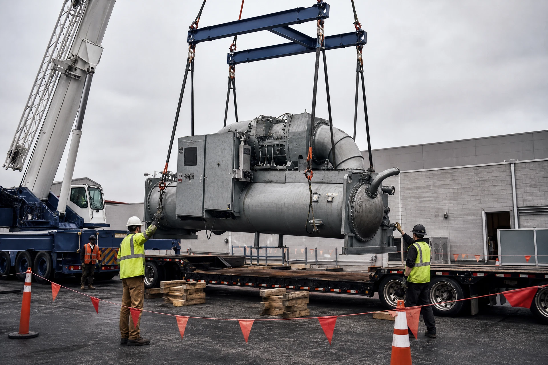 Industrial chiller field documentation
